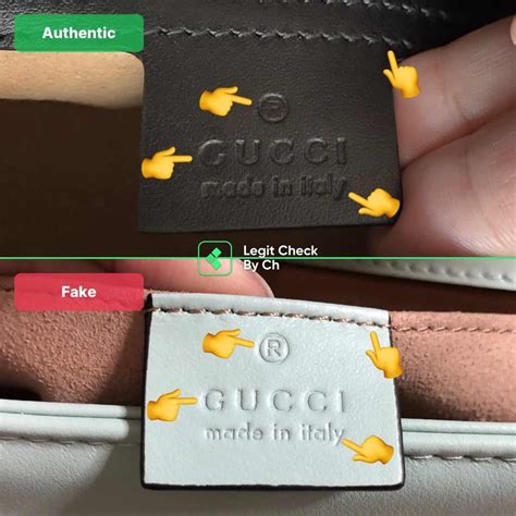 fake gucci marmont bag vs real|authentic gucci marmont crossbody bag.